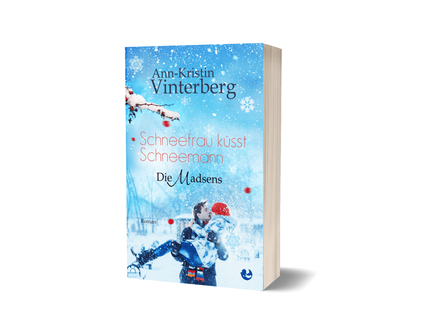 Schneefrau küsst Schneemann - Ann-Kristin Vinterberg